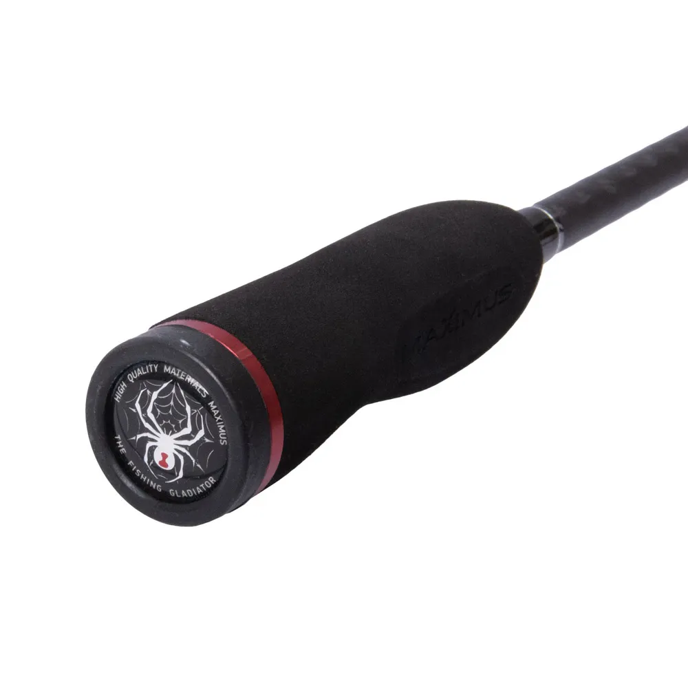 Купить Maximus rods mjssbw22m Легкий джиг-спиннинг Black Widow X 115x10x10 2.2 m 7ft.ru в интернет магазине Семь Футов
