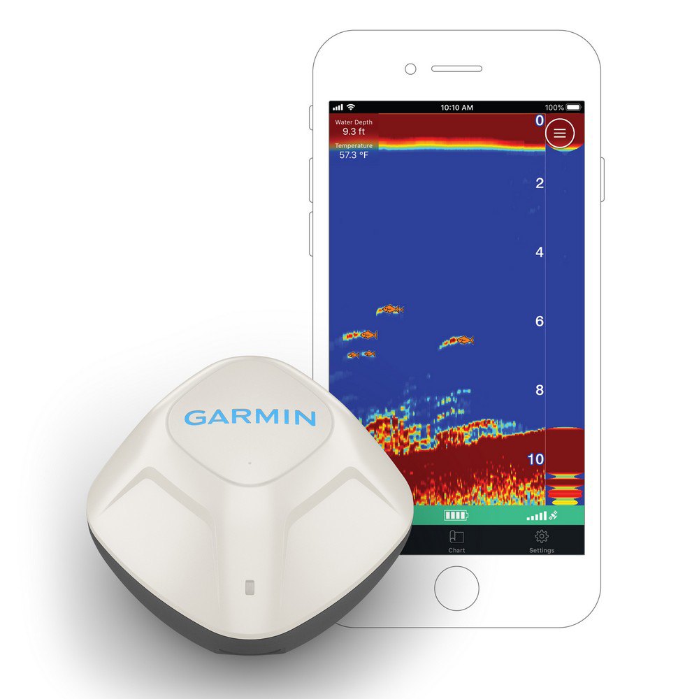 Купить Garmin 010-02246-00 Striker Cast С преобразователем Белая White 7ft.ru в интернет магазине Семь Футов