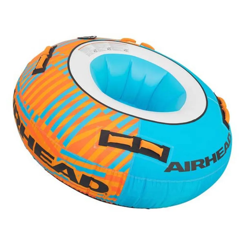 Купить Airhead 253-AHBT1329 буксируемая водная игрушка Big Bertha Light Blue / Orange 1-4 Places 7ft.ru в интернет магазине Семь Футов
