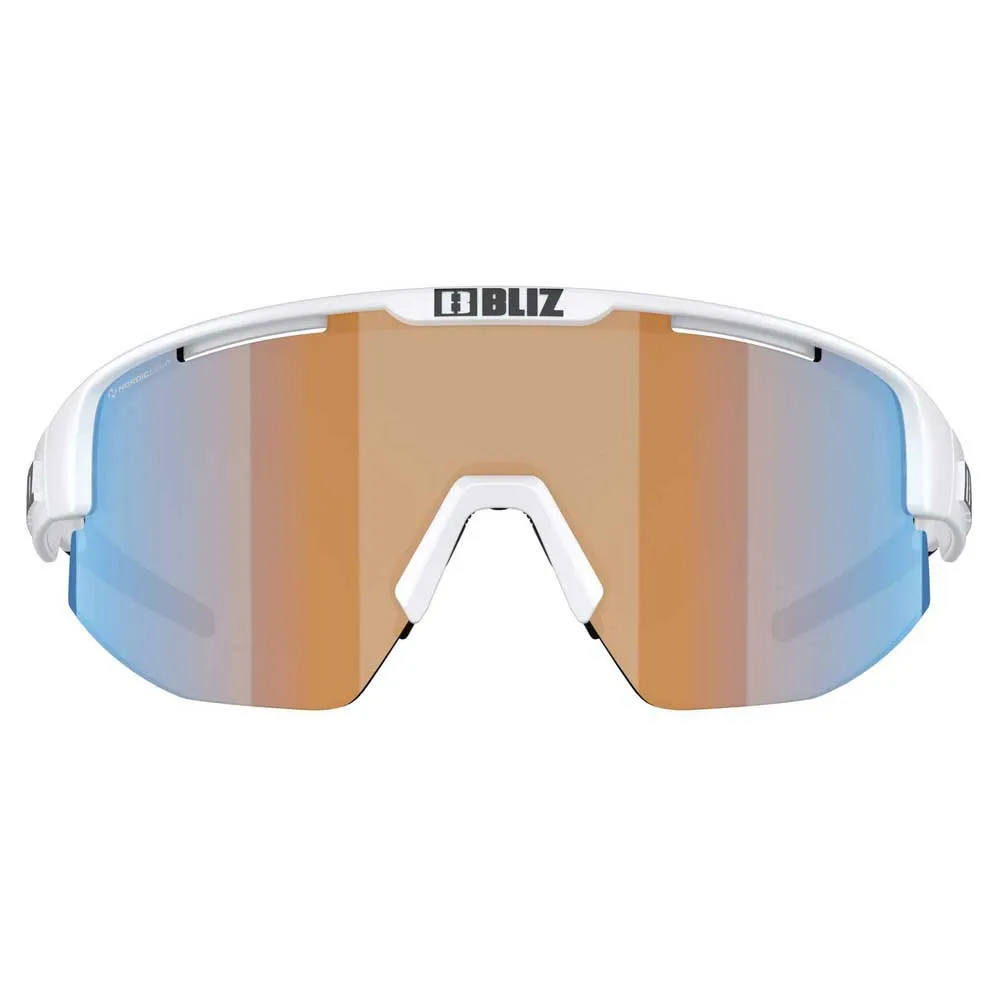 Купить Bliz 0ZB7007 Солнцезащитные очки Matrix Small Matt White Nano Optics Nordic Ligh Coral Orange w blue multi/CAT1 7ft.ru в интернет магазине Семь Футов