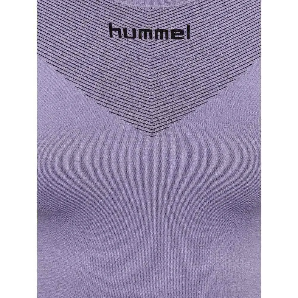Купить Hummel 202644-3106-xs/s Базовый слой с коротким рукавом First Seamless Lavender Melange 30x25x2 XS-S 7ft.ru в интернет магазине Семь Футов