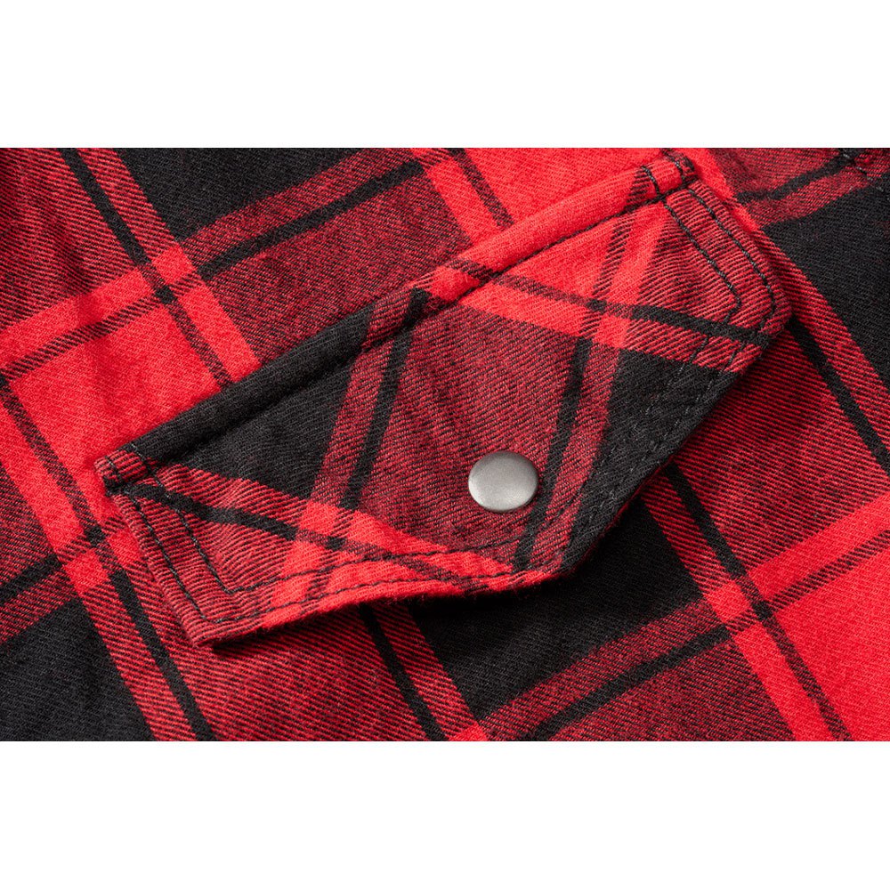 Купить Brandit 4031-41-5XL Рубашка Check Красный  Red / Black 5XL 7ft.ru в интернет магазине Семь Футов