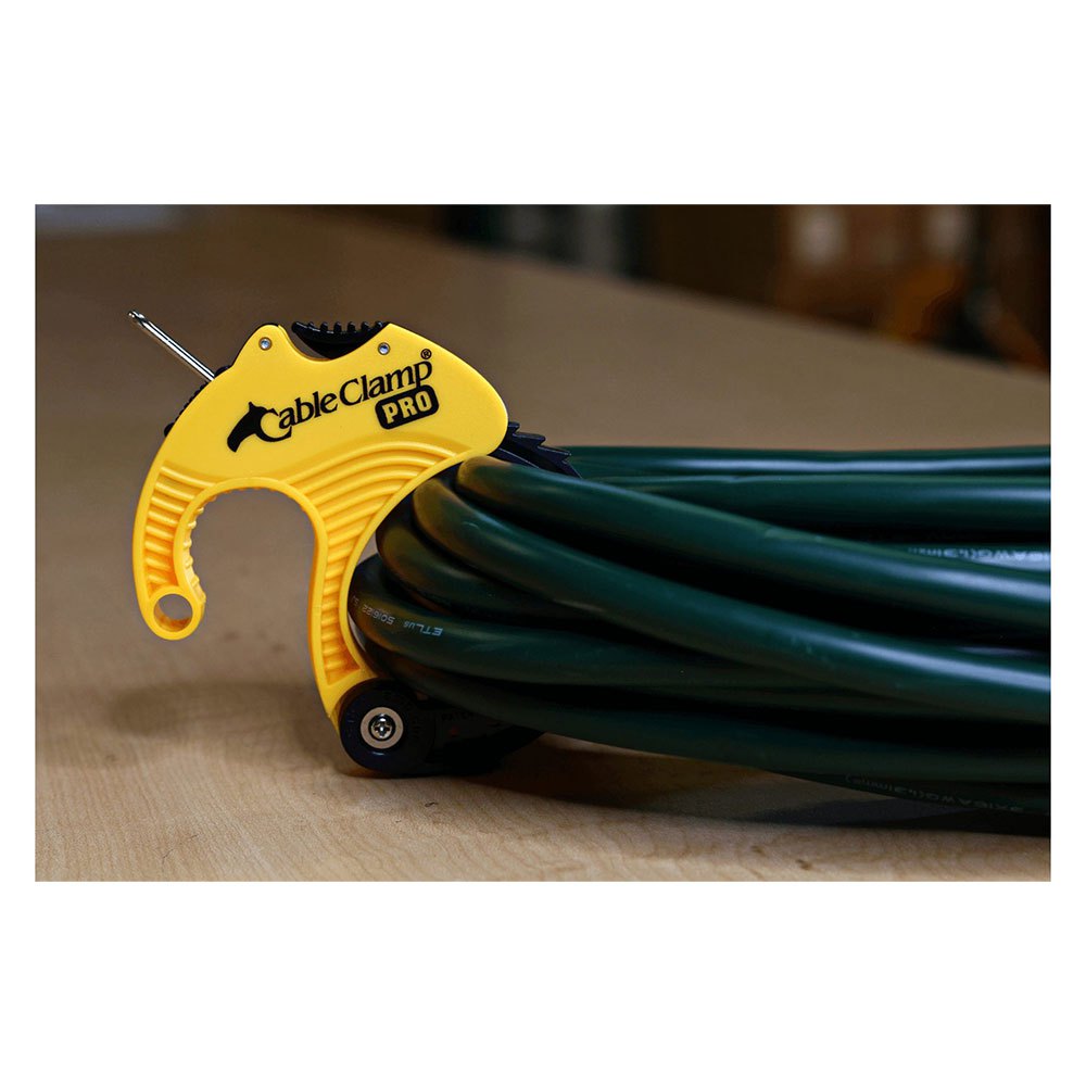 Купить Cableclamp CCLP030903 Pro Зажим для электрического кабеля Золотистый Black L 7ft.ru в интернет магазине Семь Футов
