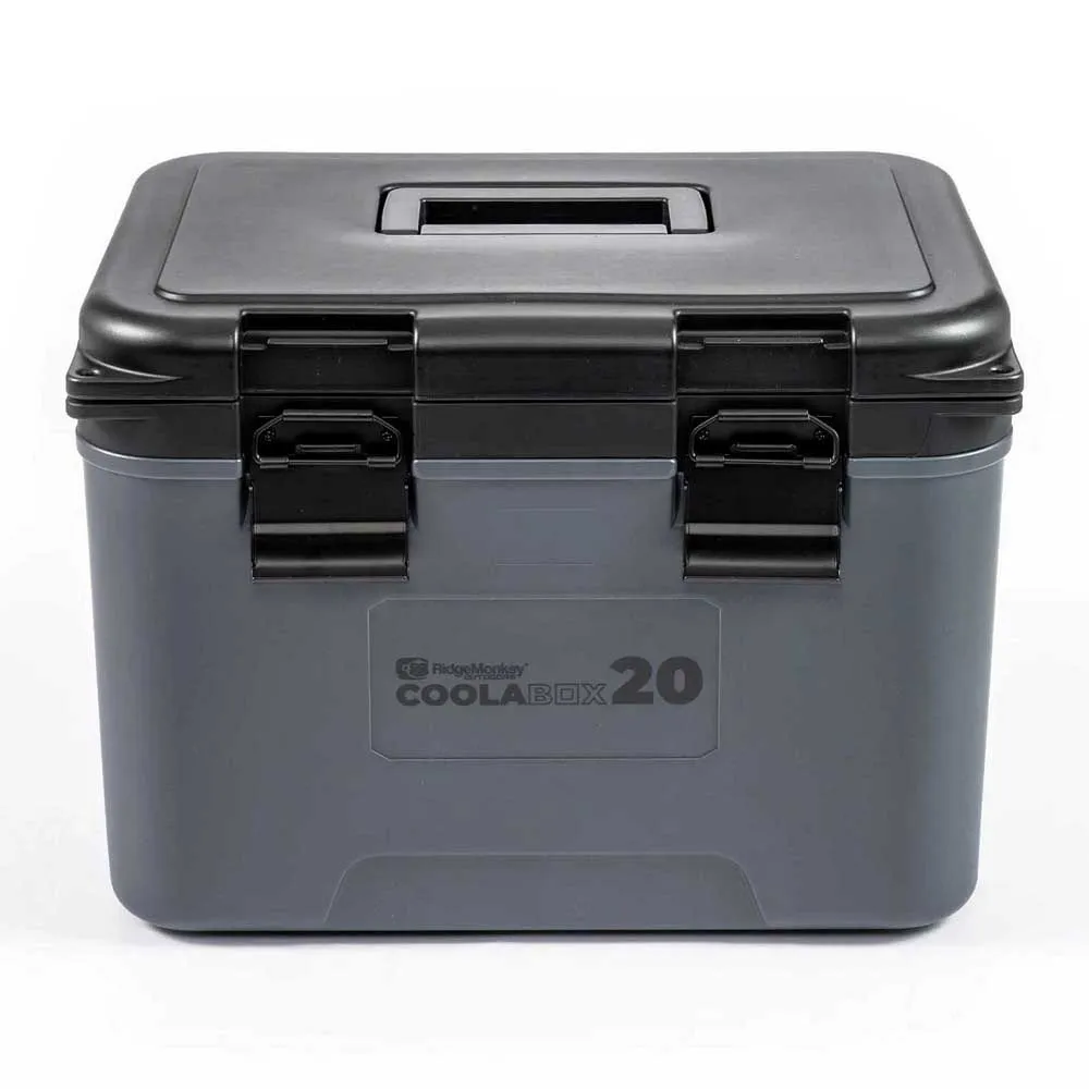 Купить Ridgemonkey out093-jet Жесткий переносной кулер CoolaBox 20L Dark Grey 45x35x35 43.5 x 32 x 31.5 cm 7ft.ru в интернет магазине Семь Футов