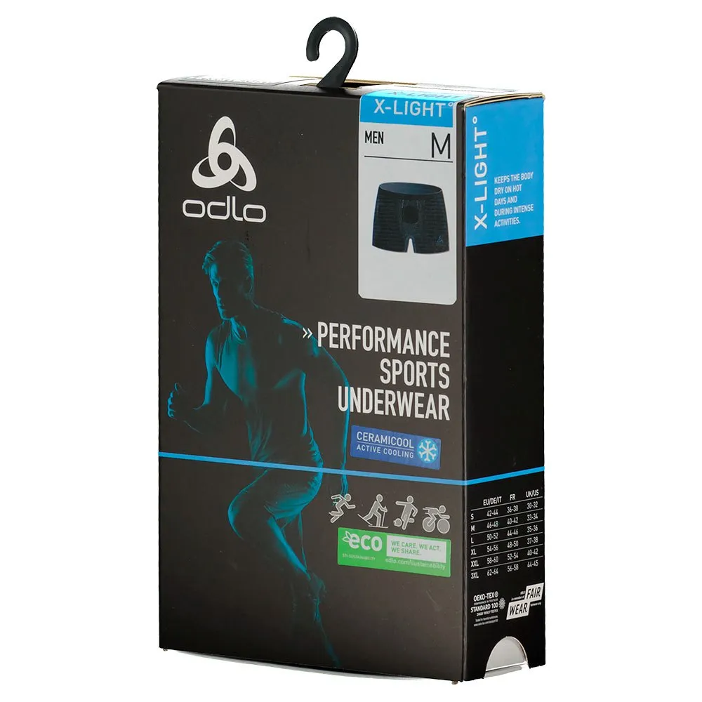 Купить Odlo 188482-15000-XL трусы-боксёры Performance X-Light Eco Черный Black / Black XL 7ft.ru в интернет магазине Семь Футов