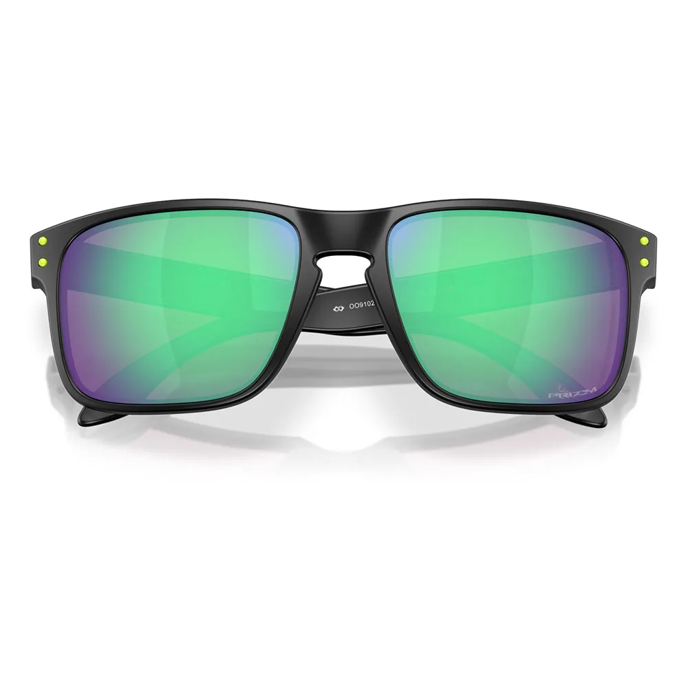Купить Oakley OO9102-AI55 Солнцезащитные очки Holbrook Бесцветный Matte Black Prizm Road Jade/CAT3 7ft.ru в интернет магазине Семь Футов