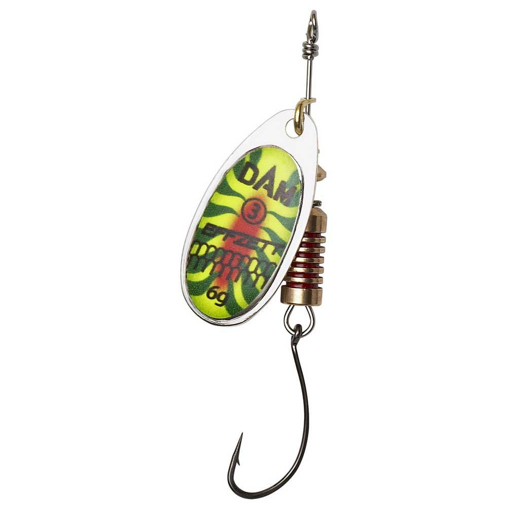 Купить Effzett 60623 Single Hook Spinner Ложка 6g  Firetiger UV 7ft.ru в интернет магазине Семь Футов