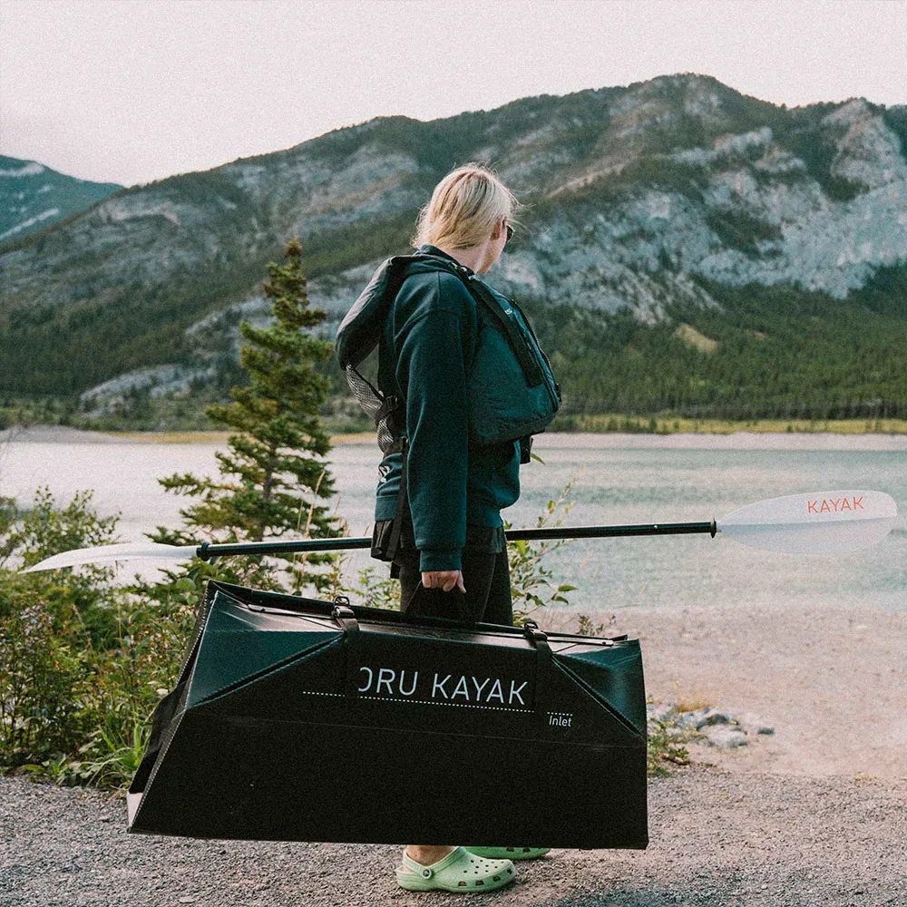 Купить Oru kayak oky501-ora-ins-01 складная байдарка Inlet sport Black / Black 108x54x28 299 x 79 cm 7ft.ru в интернет магазине Семь Футов