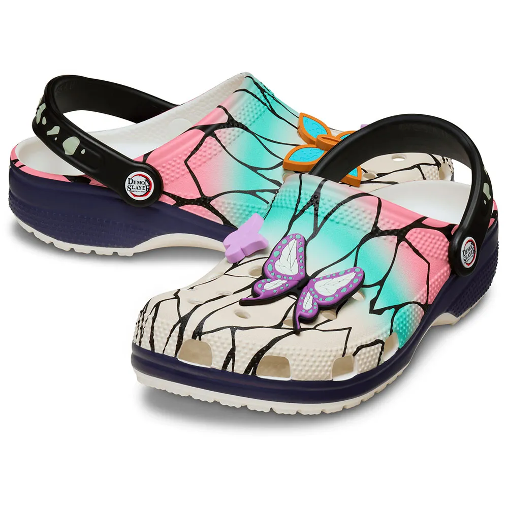 Купить Crocs 211412-90h-m13 Деревянные башмаки Demon Slayer Shinobu Classic Multi 35x25x15 EU 48 7ft.ru в интернет магазине Семь Футов