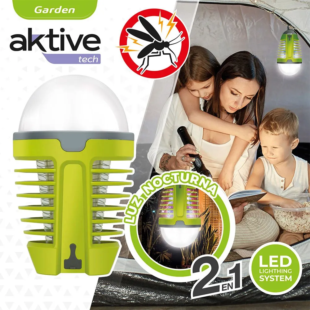 Купить Aktive 61552 УФ-лампа от комаров с ночным светодиодным освещением Бесцветный Multicolor 7ft.ru в интернет магазине Семь Футов