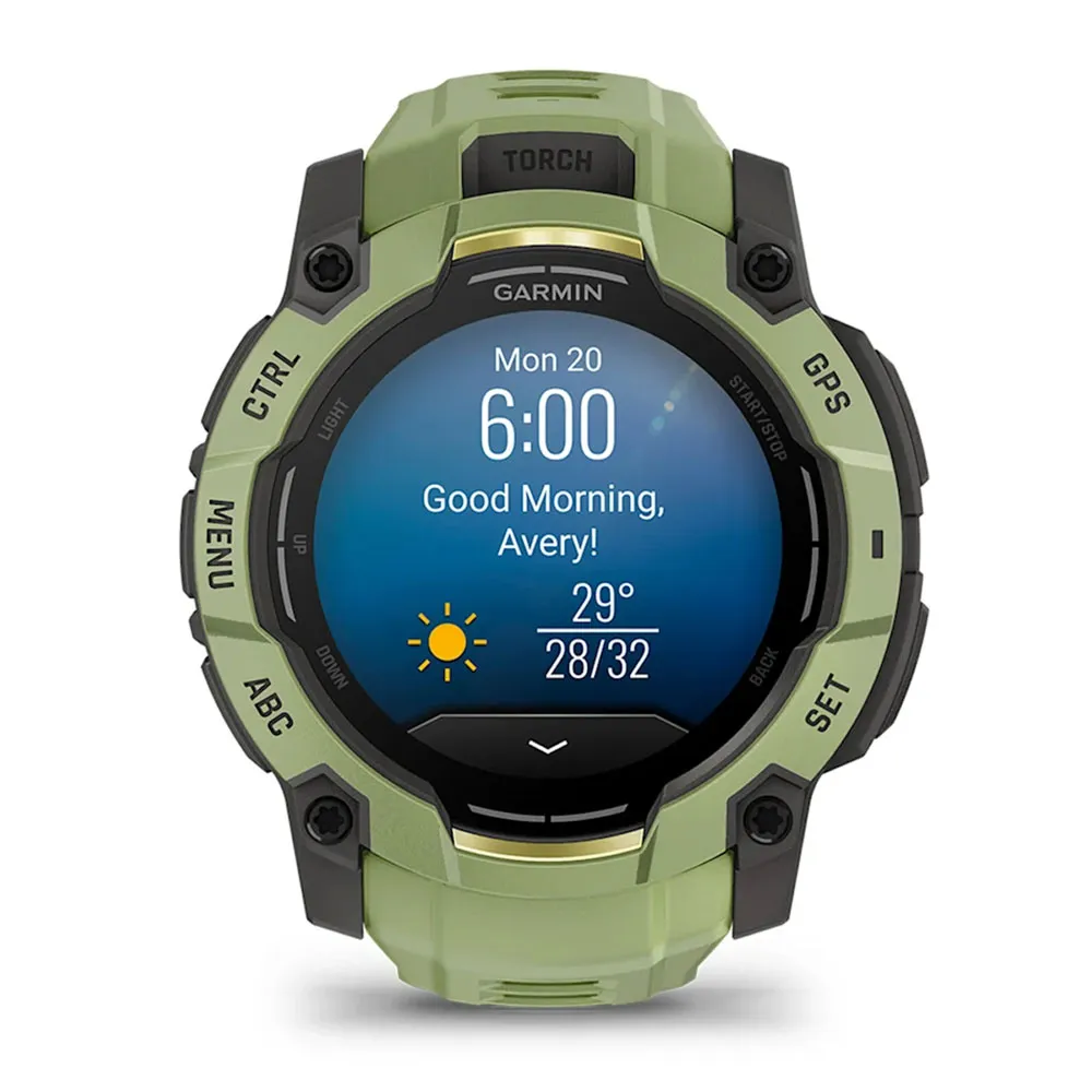 Купить Garmin 010-03020-02 Часы Instinct® 3 50 mm Amoled Fern Green / Fern Green 20x10x5 7ft.ru в интернет магазине Семь Футов