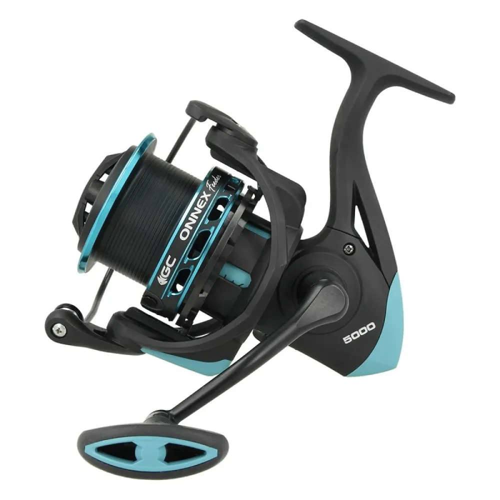 Купить Golden catch 1039009 Катушка для карпфишинга Onnex Feeder Black / Light Blue 20x20x15 5000 7ft.ru в интернет магазине Семь Футов