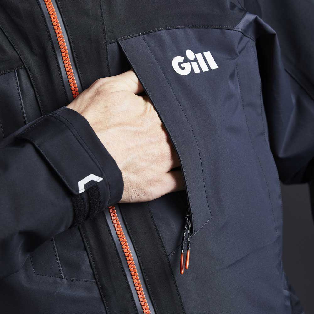 Купить Gill FG100J-GRA01-M Куртка Pro Tournament 3L Черный  Graphite M 7ft.ru в интернет магазине Семь Футов