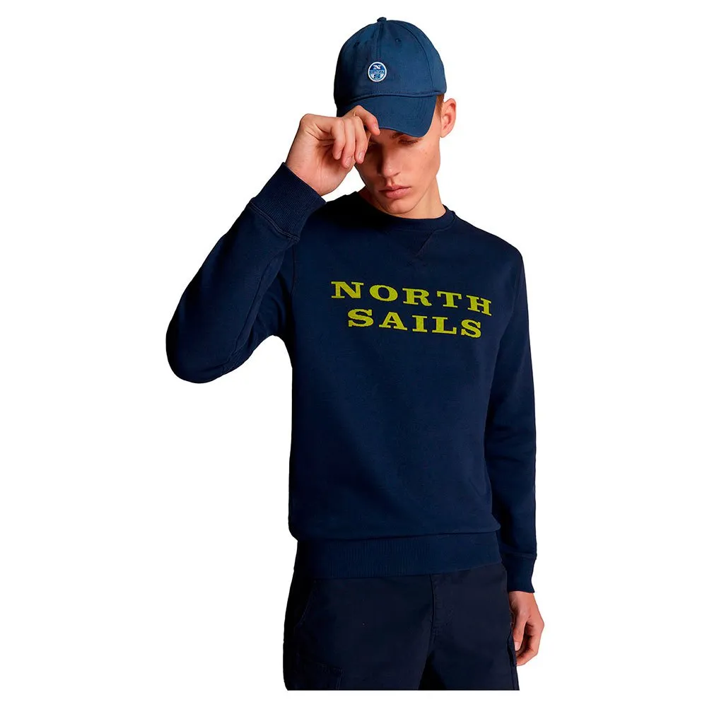 Купить North sails 691004-0802-7 Толстовка с капюшоном 691004 Graphic Голубой Navy Blue 3XL 7ft.ru в интернет магазине Семь Футов
