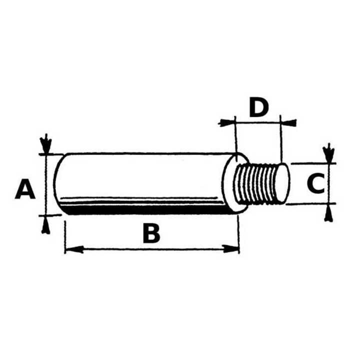 Купить Super marine ANO5350 GM Motors 5/8´´ цинковый стержень анод Серебристый Grey 19 x 85 mm 7ft.ru в интернет магазине Семь Футов