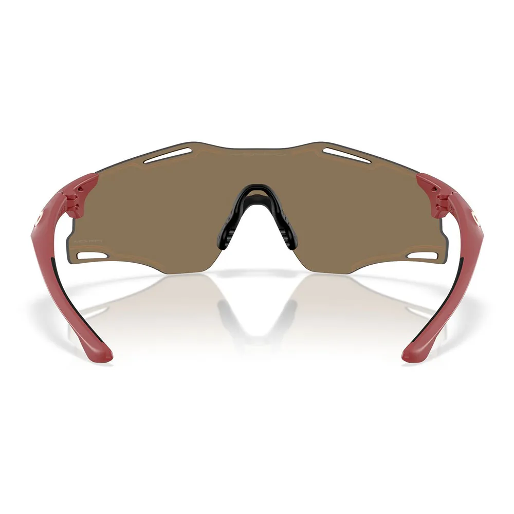 Купить Oakley OO9512-0339 Солнцезащитные очки Cybr zero Желтый Matte Iron Red Prizm 24K/CAT3 7ft.ru в интернет магазине Семь Футов