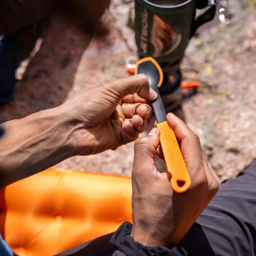 Купить Jetboil JBTRLSPN-EU ложка Trail  Black / Orange 7ft.ru в интернет магазине Семь Футов