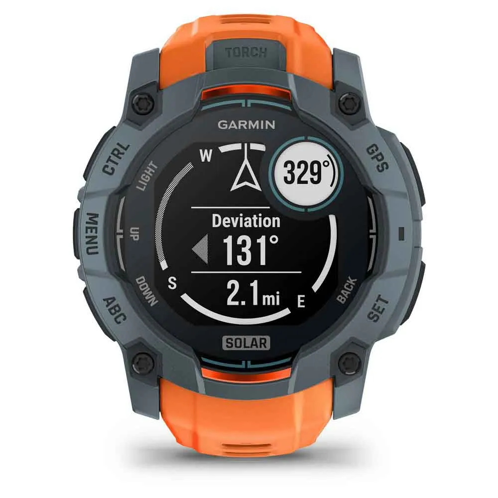 Купить Garmin 010-02935-01 Часы Instinct 3 50 mm Solar Оранжевый Grey / Orange 7ft.ru в интернет магазине Семь Футов