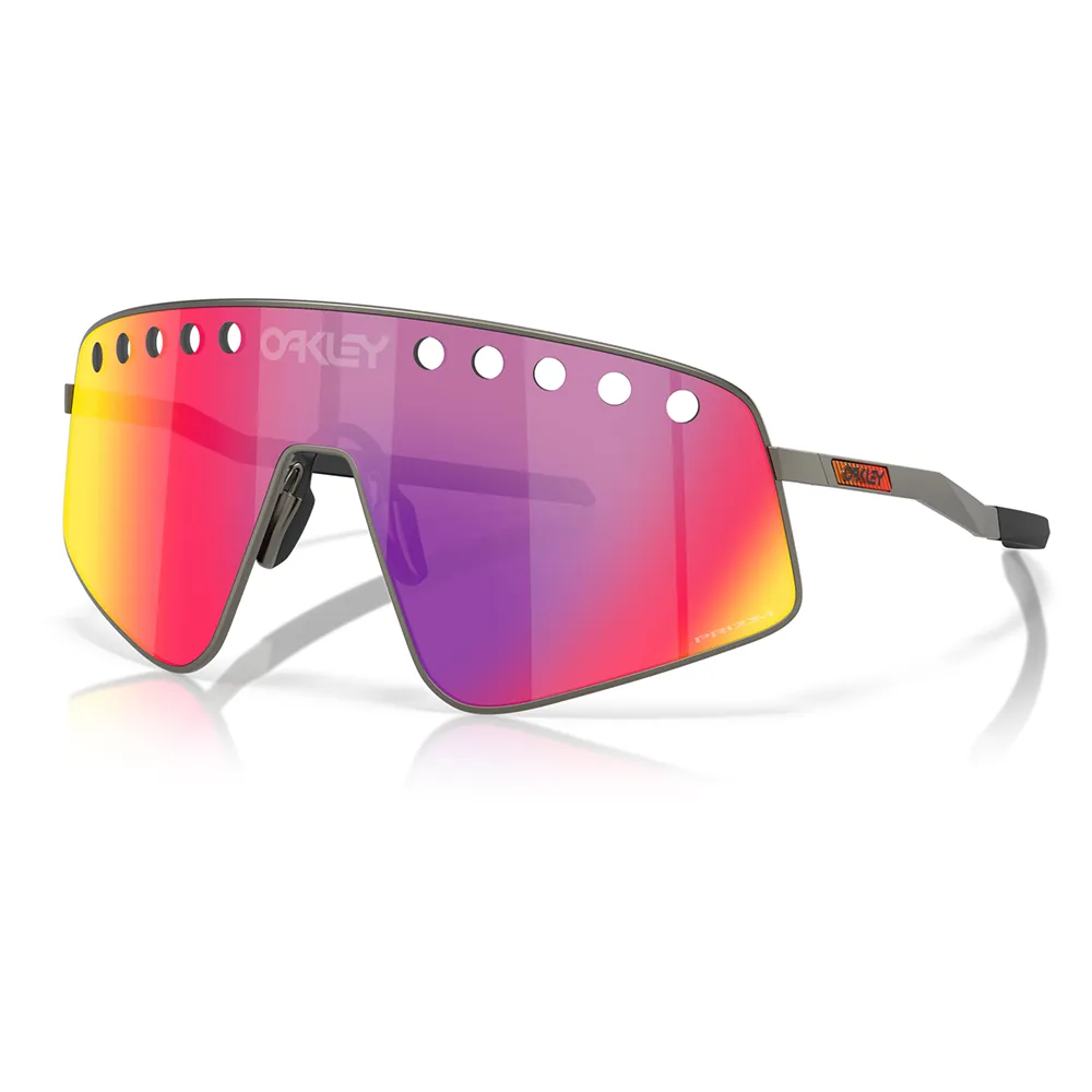 Купить Oakley OO6025-0338-38 Солнцезащитные очки Sutro ti sweep Matte Gunmetal Prizm Road/CAT3 7ft.ru в интернет магазине Семь Футов