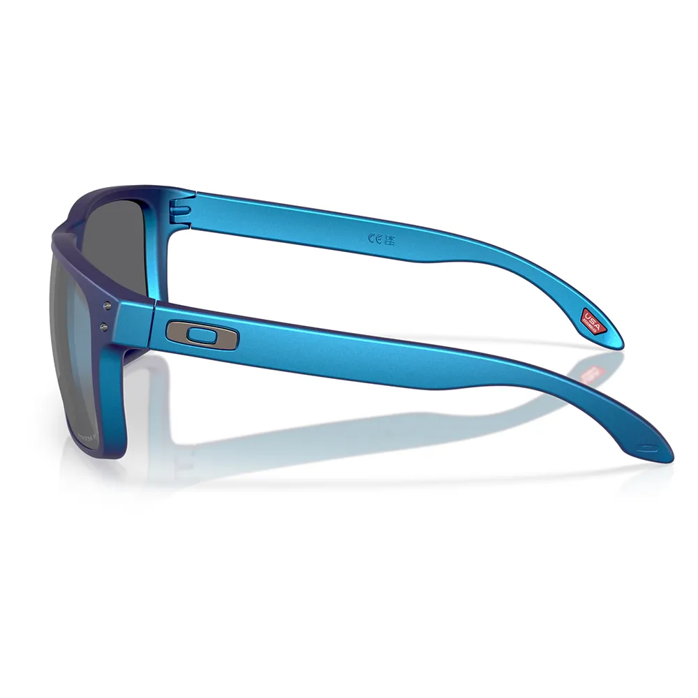 Купить Oakley OO9417-4759-59 Поляризационные солнцезащитные очки Holbrook XL Matte Cyan/Blue Colorshift Prizm Black Polar/CAT3 7ft.ru в интернет магазине Семь Футов