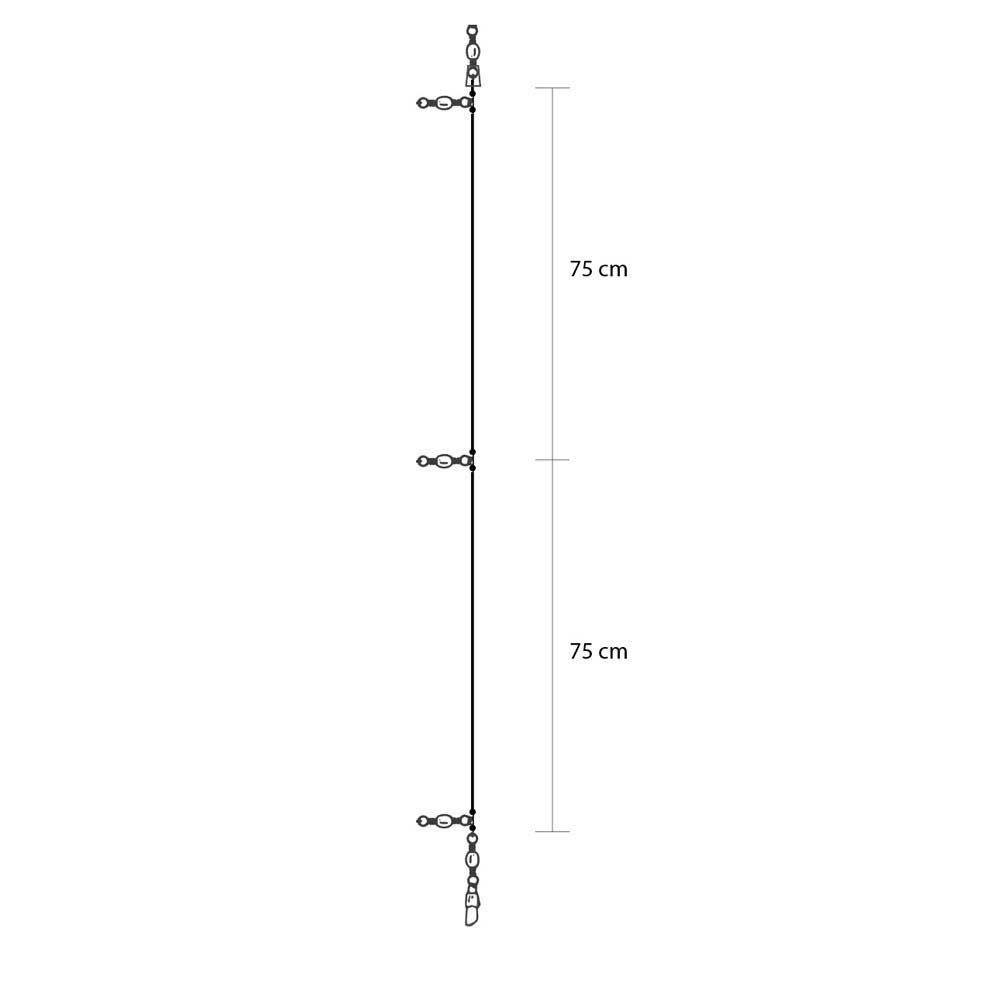 Купить Asari ABE2 II Лодочный лидер  Silver 40 cm 7ft.ru в интернет магазине Семь Футов