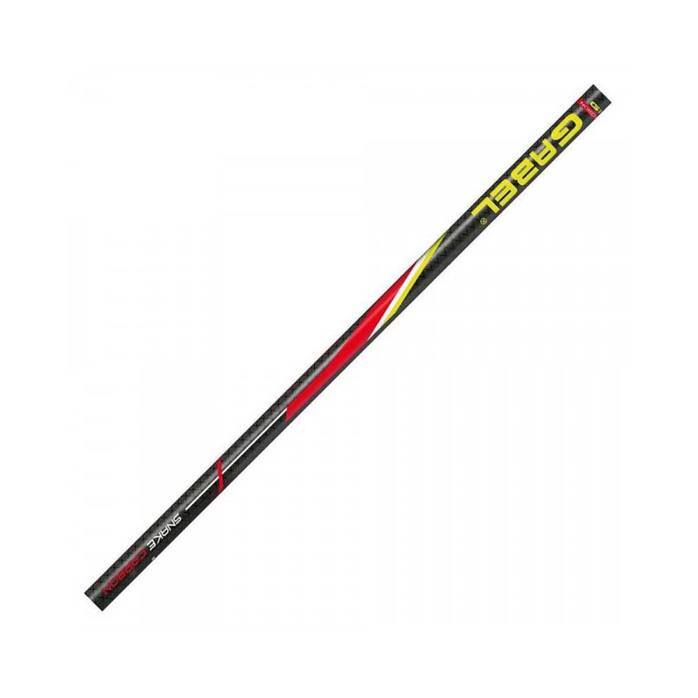 Купить Gabel 700835101-110 FX-75 Snake Carbon столбы Серебристый Black / Red / Yellow 110 cm 7ft.ru в интернет магазине Семь Футов