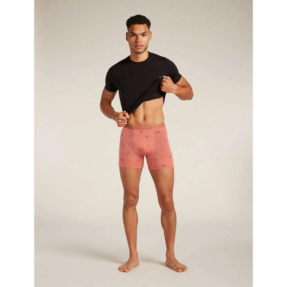 Купить Icebreaker 0A57730C7M трусы-боксёры Merino 150 Anatomica Explore More Розовый Plume / Aop M 7ft.ru в интернет магазине Семь Футов