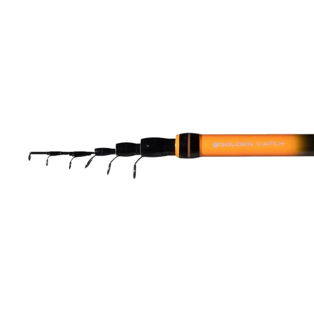 Купить Golden catch 2539300 Болонская удочка Bionic Orange / Black 130x10x10 4 m 7ft.ru в интернет магазине Семь Футов