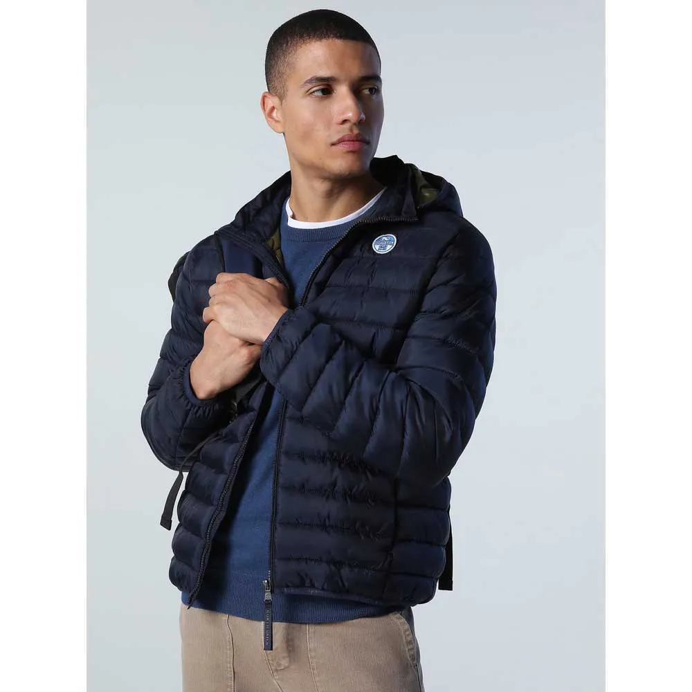 Купить North sails 603136-0802-3XL Бомбер Skye Серый  Navy Blue 3XL 7ft.ru в интернет магазине Семь Футов
