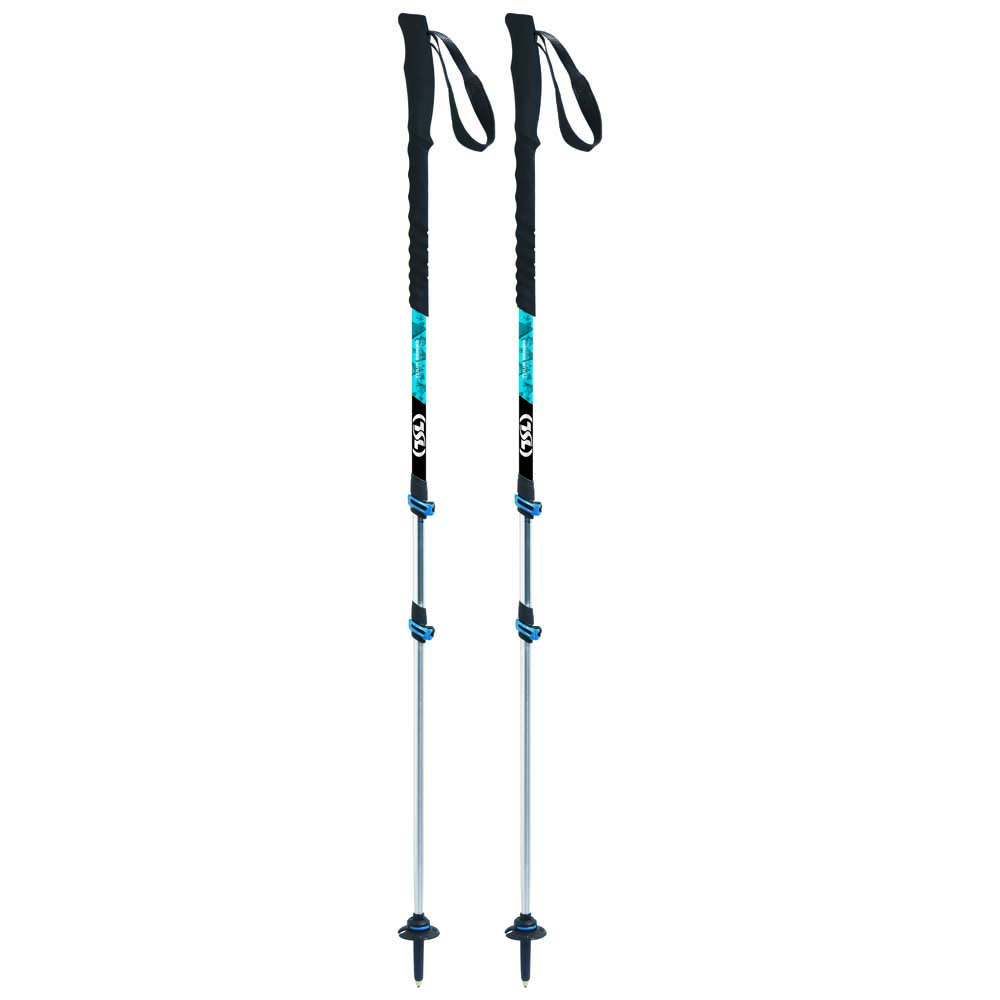 Купить Tsl outdoor PFBTOA3T Tour Aluminium 3 Cross Push & Pull Поляки Черный Black / Blue 72.5-140 cm 7ft.ru в интернет магазине Семь Футов