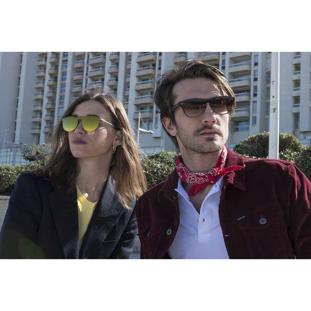 Купить Ocean sunglasses 20.5 поляризованные солнцезащитные очки Berlin Space Flat Revo Gold Metal Gold Temple/CAT3 7ft.ru в интернет магазине Семь Футов