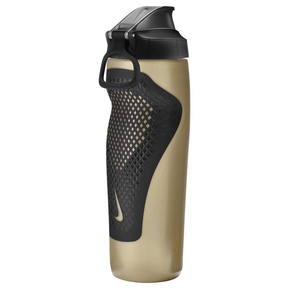 Купить Nike N100766872824 Refuel Locking Lid 24oz/700ml бутылка Золотистый Golden / Black / Black 7ft.ru в интернет магазине Семь Футов