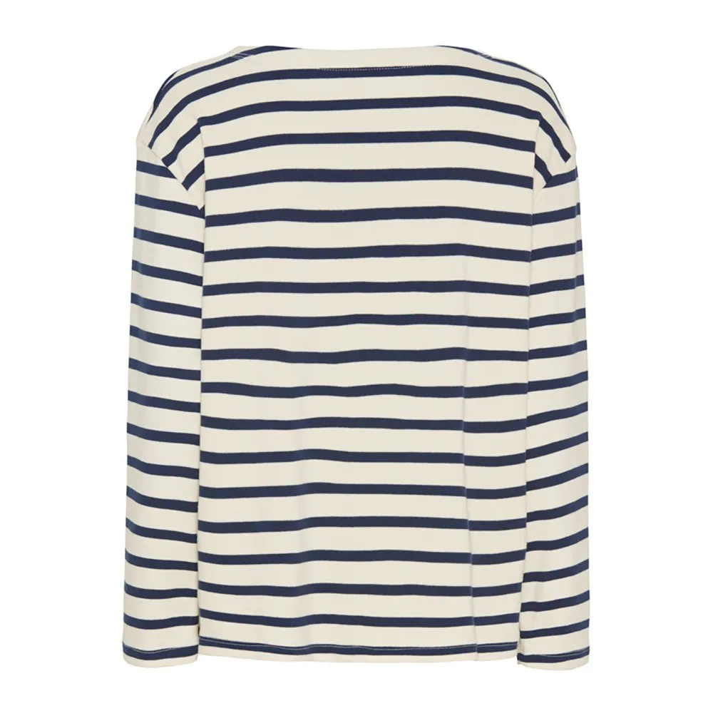 Купить Redgreen 171812201-120-l Футболка с длинным рукавом Claudia Off White Stripe 30x25x2 7ft.ru в интернет магазине Семь Футов