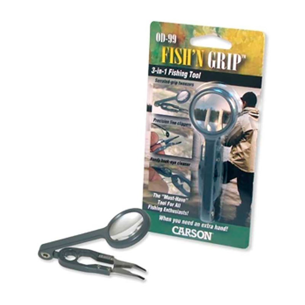 Купить Carson OD-99 Fish N Grip Лупа Инструмент  Black 7ft.ru в интернет магазине Семь Футов