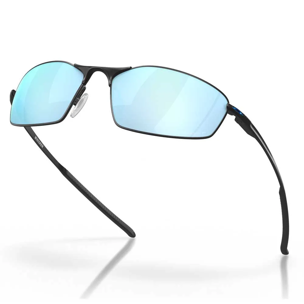 Купить Oakley OO4141-1160 Whisker Prizm Поляризованные Очки Satin Black Prizm Polarized Deep Water/CAT3 7ft.ru в интернет магазине Семь Футов