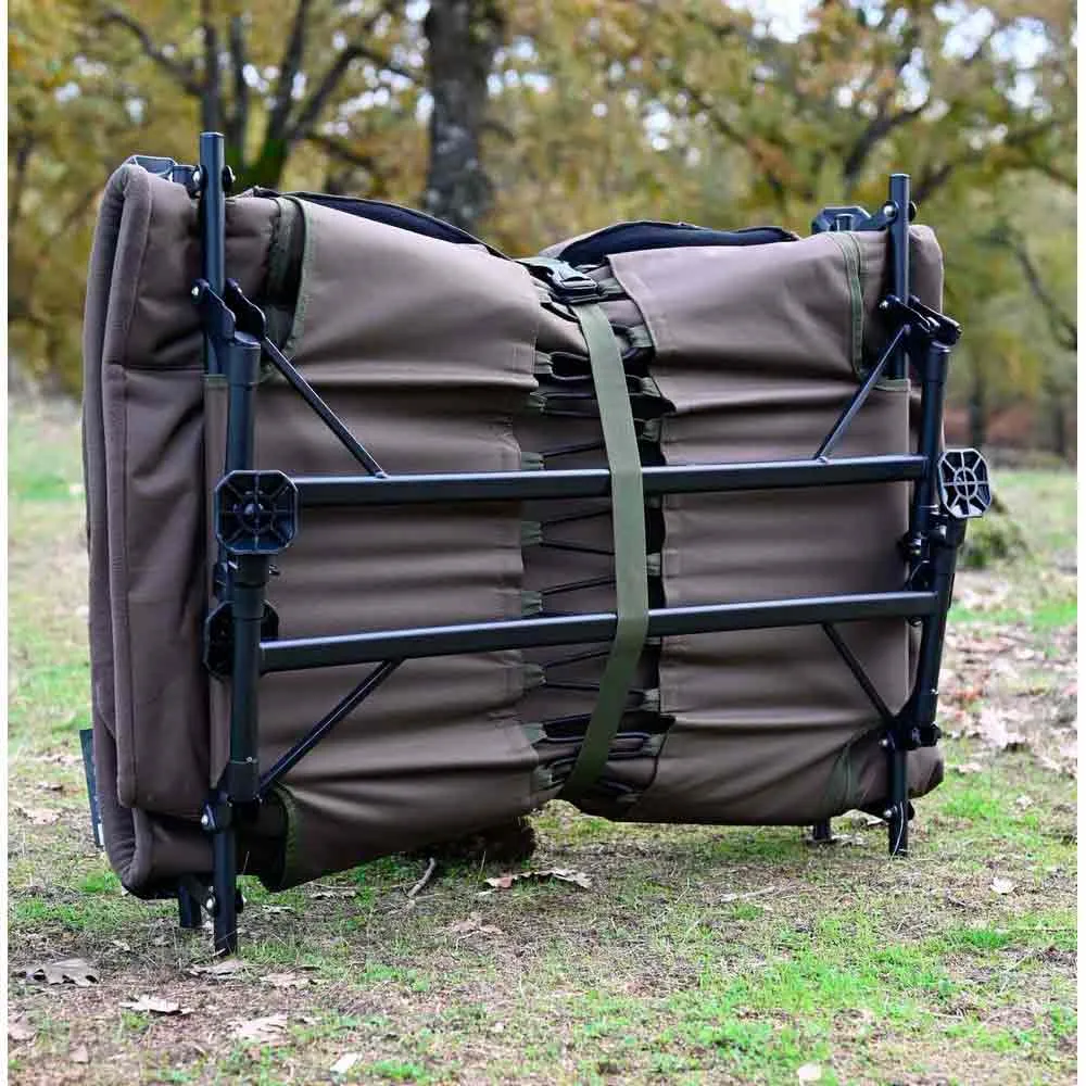 Купить Pro elite baits r308010 Раскладушка для Карпфишинга Big Brother Olive Green 100x75x20 215 x 98 x 48 cm 7ft.ru в интернет магазине Семь Футов