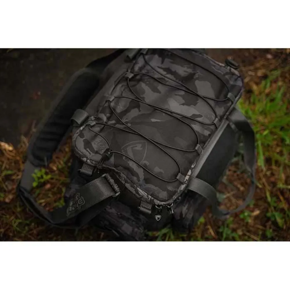 Купить Fox rage nlu151 Сумка для рыболовных снастей Camo Voyager Medium Black Camo 40x30x25 7ft.ru в интернет магазине Семь Футов