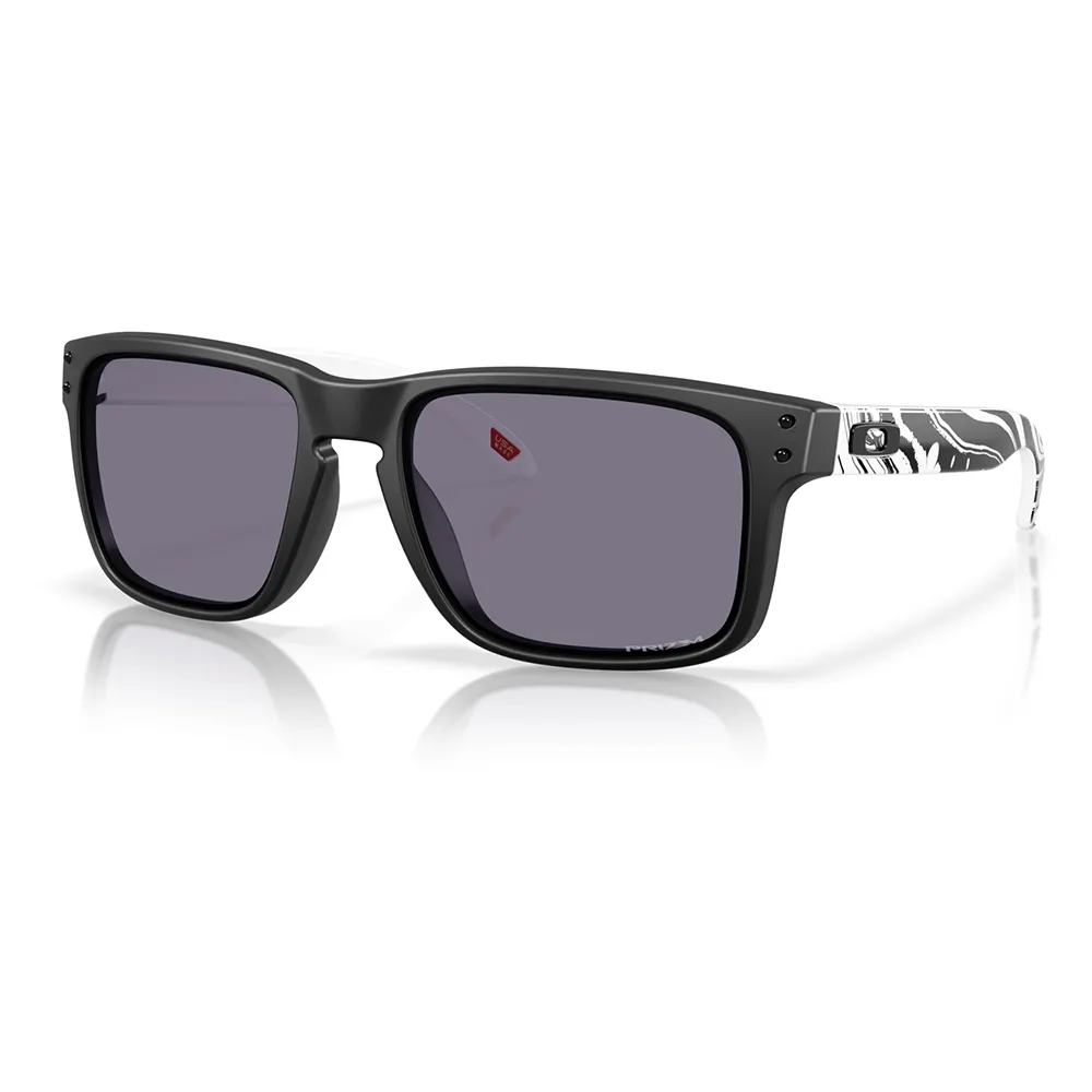 Купить Oakley OO9102-Z555-57 Солнцезащитные очки Holbrook Бесцветный Matte Black Prizm Grey/CAT3 7ft.ru в интернет магазине Семь Футов