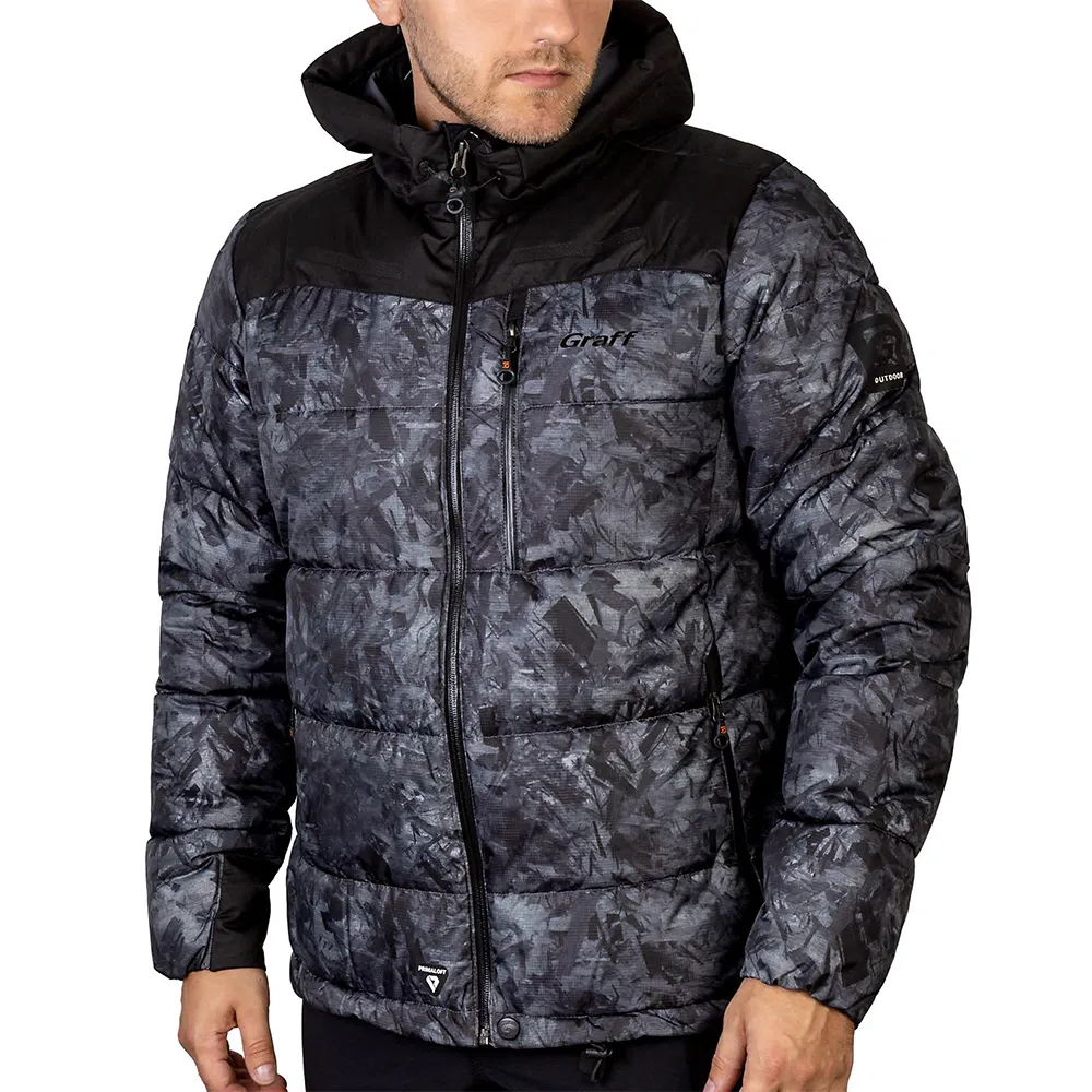 Купить Graff 645-o-8-3xl Куртка Primaloft® Quilted 645-O-8 Black / Camo 60x40x25 7ft.ru в интернет магазине Семь Футов