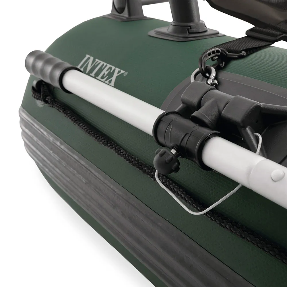 Купить Intex 68381 лодка для живота Big Catch Pro  Green / Black 165x120x38 cm 7ft.ru в интернет магазине Семь Футов