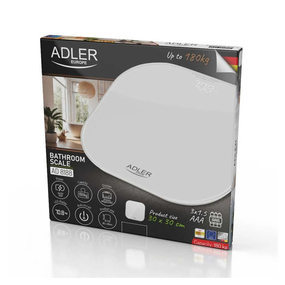 Купить Adler ad 8188 Весы  White 35x31x10 7ft.ru в интернет магазине Семь Футов