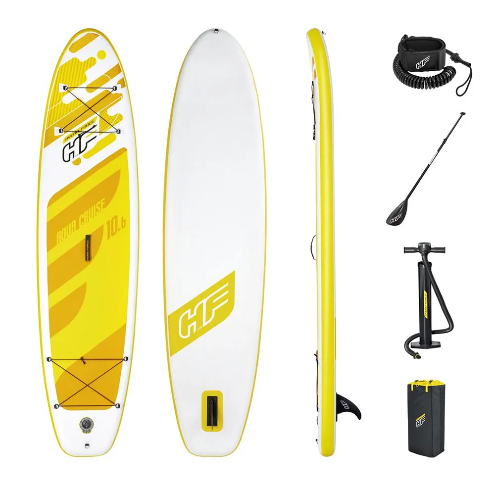 Купить Bestway 10736 Надувной комплект для падлбординга Hydro Force Yellow 89x40x25 320 cm 7ft.ru в интернет магазине Семь Футов