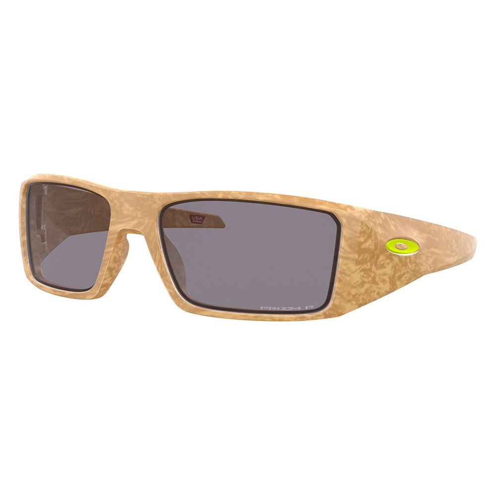 Купить Oakley OO9231-1761 поляризованные солнцезащитные очки Heliostat Matte Stone Desert Tan Prizm Grey Polarized/CAT3 7ft.ru в интернет магазине Семь Футов