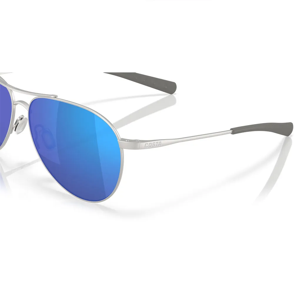Купить Costa 06s6003-60032058 Поляризационные солнцезащитные очки Piper Satin Silver 20x10x10 Blue Mirror 580G/CAT3 7ft.ru в интернет магазине Семь Футов