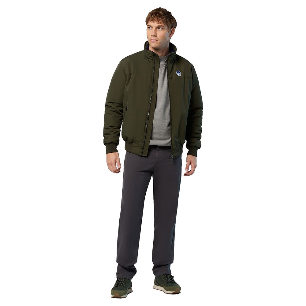 Купить North sails 603305-0440-M Куртка Original Sailor Зеленый  Forest Green M 7ft.ru в интернет магазине Семь Футов
