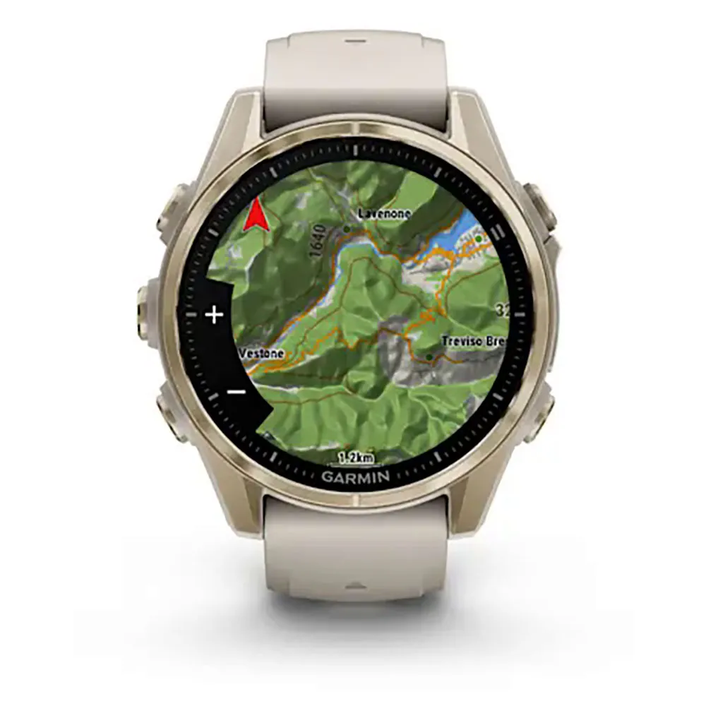 Купить Garmin R-144935700-010-02903-11 Часы Fenix 8 43 mm Amoled Sapphire отремонтированы Белая Fog Gray / Soft Gold Stainless Steel 7ft.ru в интернет магазине Семь Футов