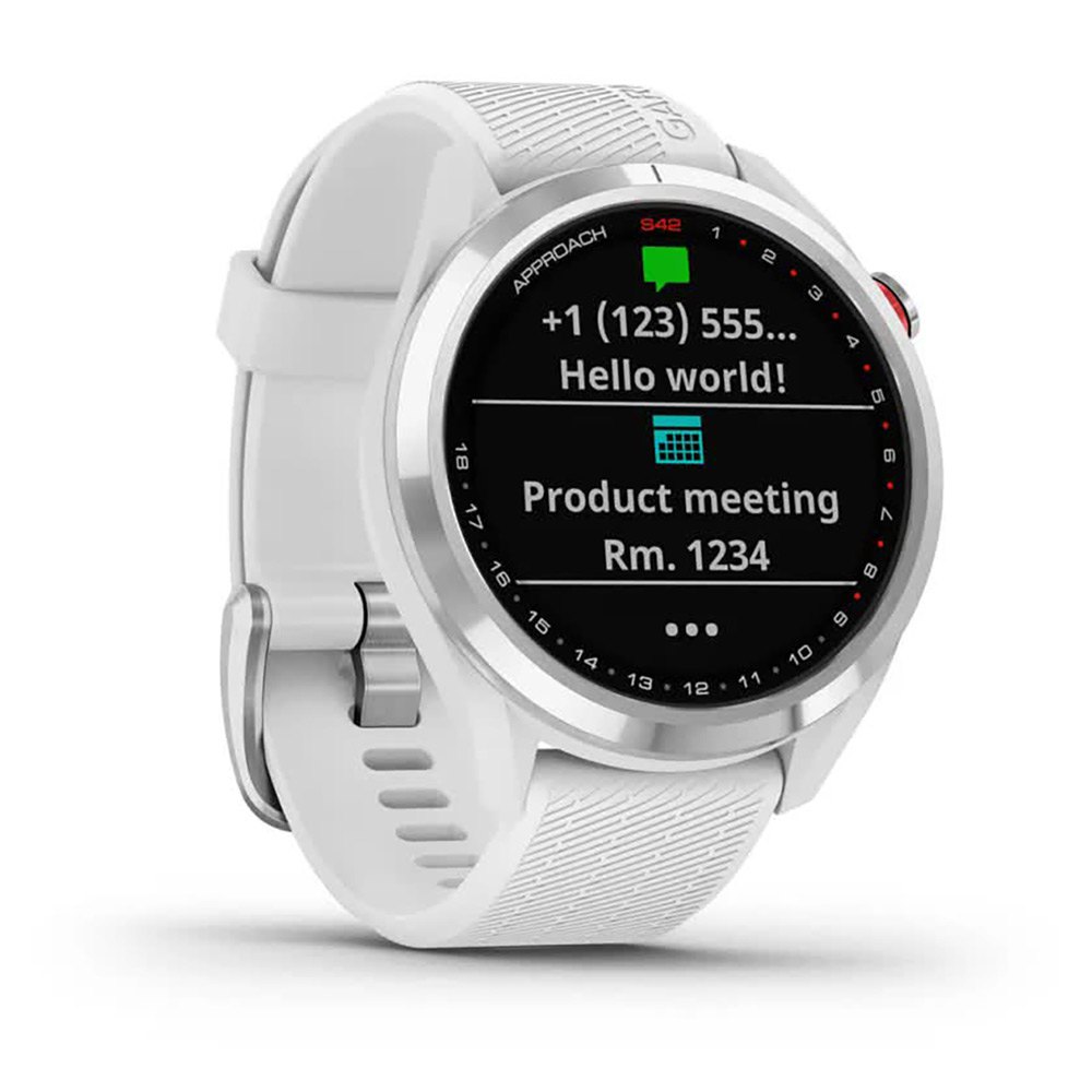 Купить Garmin 010-02572-01 Approach® S42 Часы 2  White 7ft.ru в интернет магазине Семь Футов