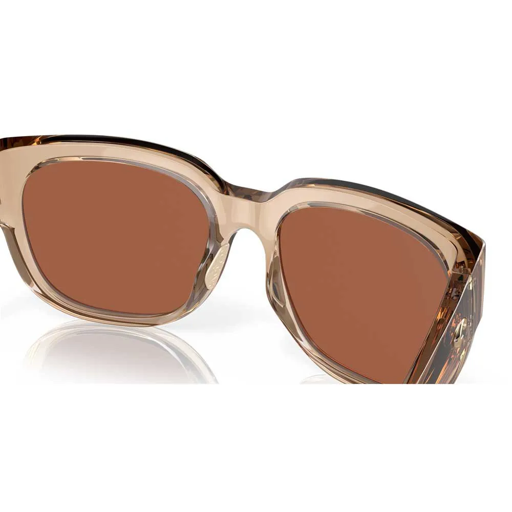 Купить Costa 06s9004-90040558 поляризованные солнцезащитные очки Waterwoman 2 Shiny Blonde Crystal 25x12x10 Copper Silver Mirror 580P/CAT2 7ft.ru в интернет магазине Семь Футов