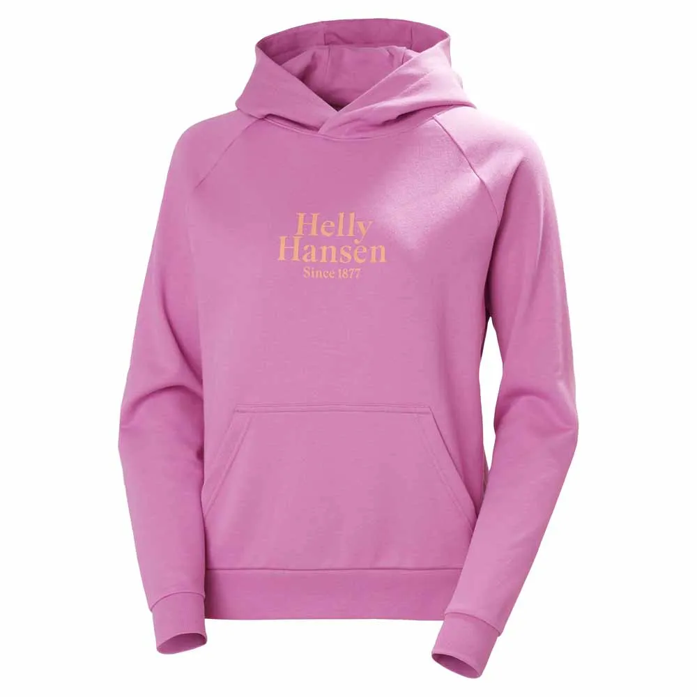 Купить Helly hansen 54239_089-m Толстовка с капюшоном Core Graphic Meta Pink 40x30x12 7ft.ru в интернет магазине Семь Футов