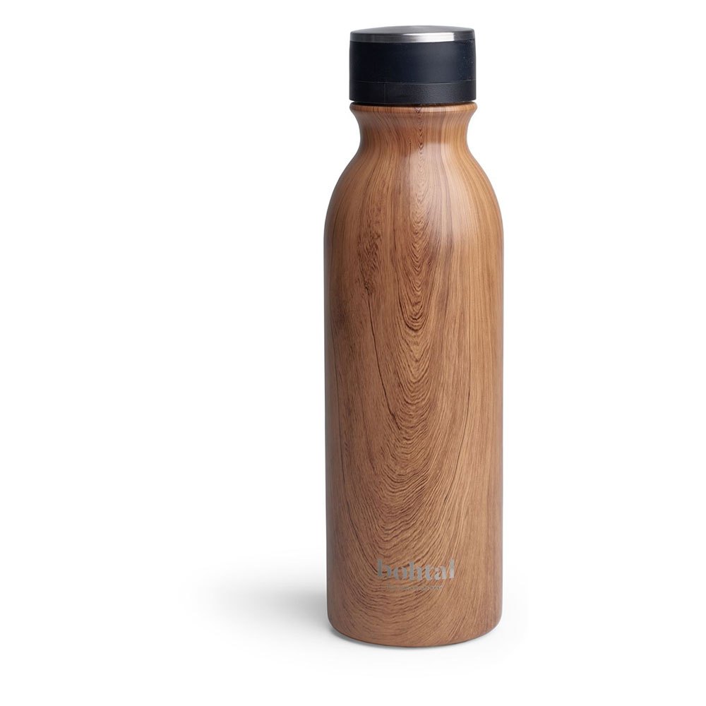 Купить Smartshake 11275701 Бутылка из нержавеющей стали Bohtal 600ml Коричневый Wood 7ft.ru в интернет магазине Семь Футов